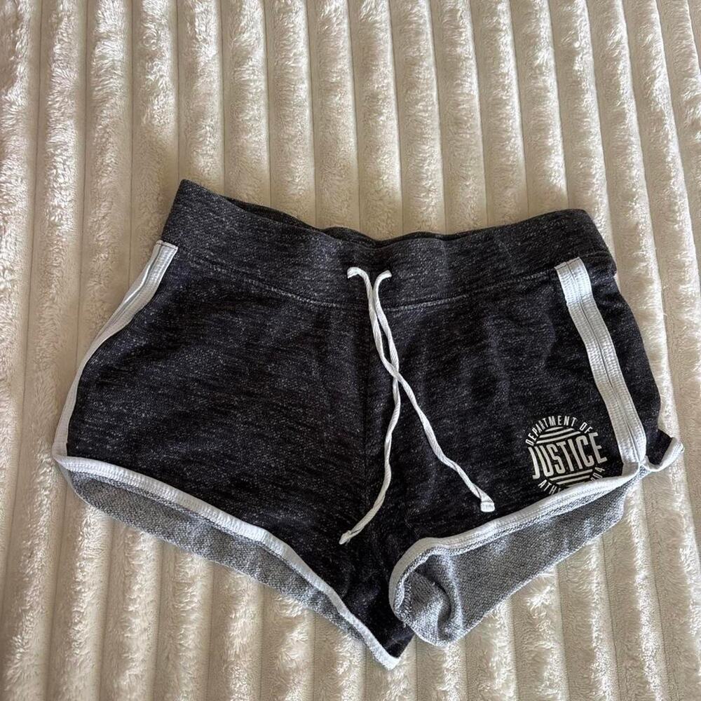 Gray justice shorts